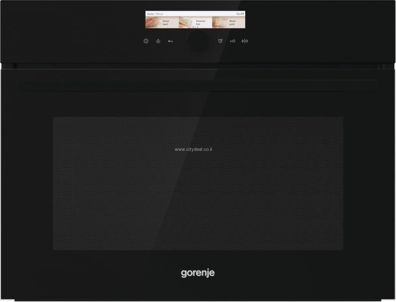 תנור בנוי 45 ס״מ משולב מיקרוגל Gorenje דגם BCM598S17BG משלוח מהיר – תמונה 2
