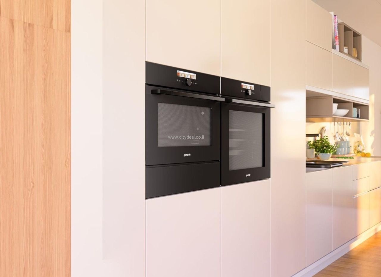 תנור בנוי 45 ס״מ משולב מיקרוגל Gorenje דגם BCM598S17BG משלוח מהיר – תמונה 7