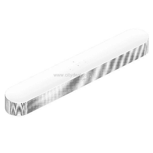 מקרן קול Sonos Beam Gen 2 עם Dolby Atmos חכם וקומפקטי לסלון צבע לבן | יבואן רשמי-משלוח מהיר