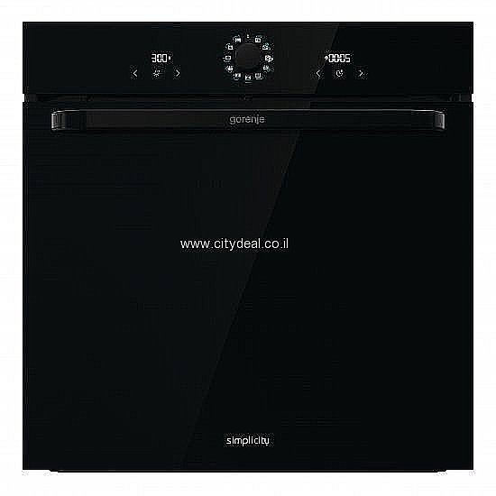 Gorenje BOS6737SYB - תנור בנוי 77 ליטר עם AirFry ו-300° | סדרת Simplicity-משלוח מהיר