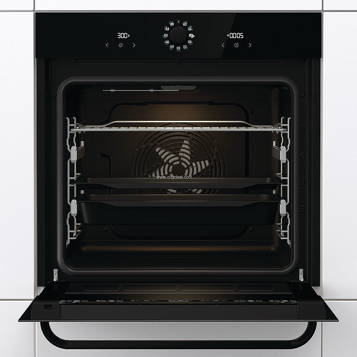 Gorenje BOS6737SYB - תנור בנוי 77 ליטר עם AirFry ו-300° | סדרת Simplicity-משלוח מהיר – תמונה 2