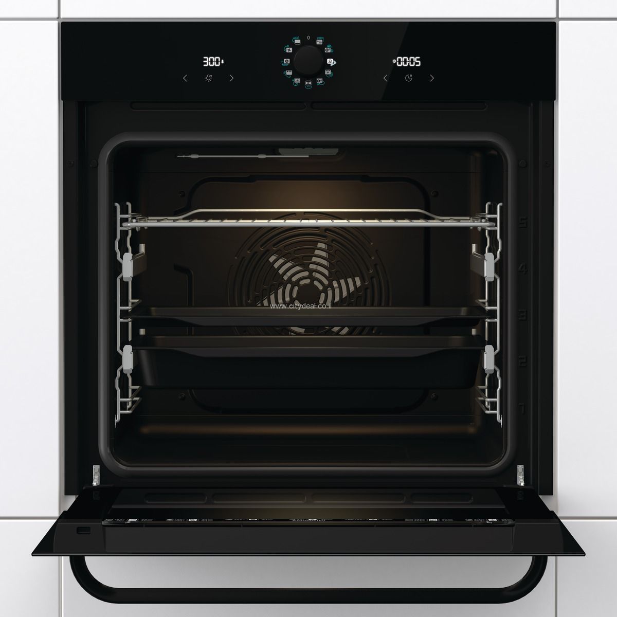 תנור בנוי Gorenje BOS6737SYB AirFry גורניה 77 ליטר סדרת Simplicity | משלוח מהיר – תמונה 2