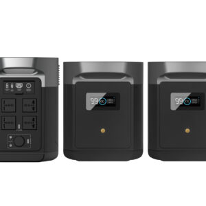 תחנת כח ניידת EcoFlow דגם DELTA 2000MAX +2 EXTRA BATTERIES יבואן רשמי
