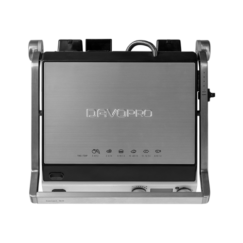 טוסטר לחיצה Davo PRO DGR810 – עם 5 תוכניות בישול ופלטות נשלפות | יבואן רשמי-משלוח מהיר – תמונה 2