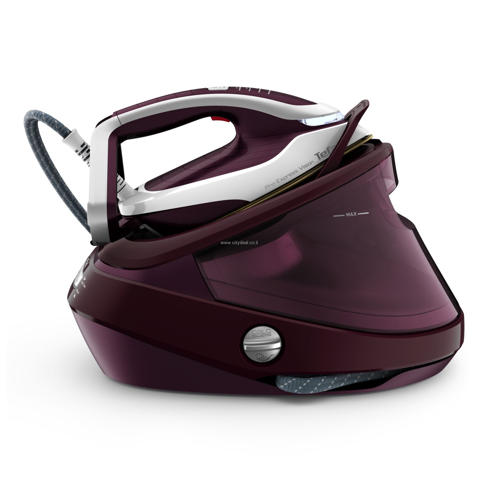 מגהץ קיטור Tefal Pro Express Vision GV9810E0 – לחץ 8.3 בר תוצרת צרפת | יבואן רשמי 5 שנות אחריות-משלוח מהיר