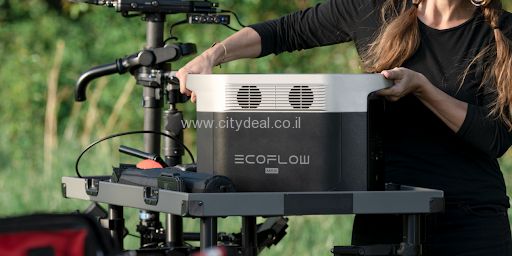 תחנת כוח ניידת EcoFlow DELTA PRO 3600 – מערכת סולארית היברידית 7.2kWh עם תא הרחבה ו־4 פאנלים | יבואן רשמי – תמונה 3
