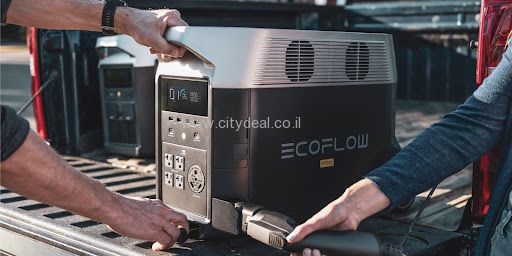 תחנת כוח ניידת EcoFlow DELTA PRO 3600 – מערכת סולארית היברידית 7.2kWh עם תא הרחבה ו־4 פאנלים | יבואן רשמי – תמונה 4