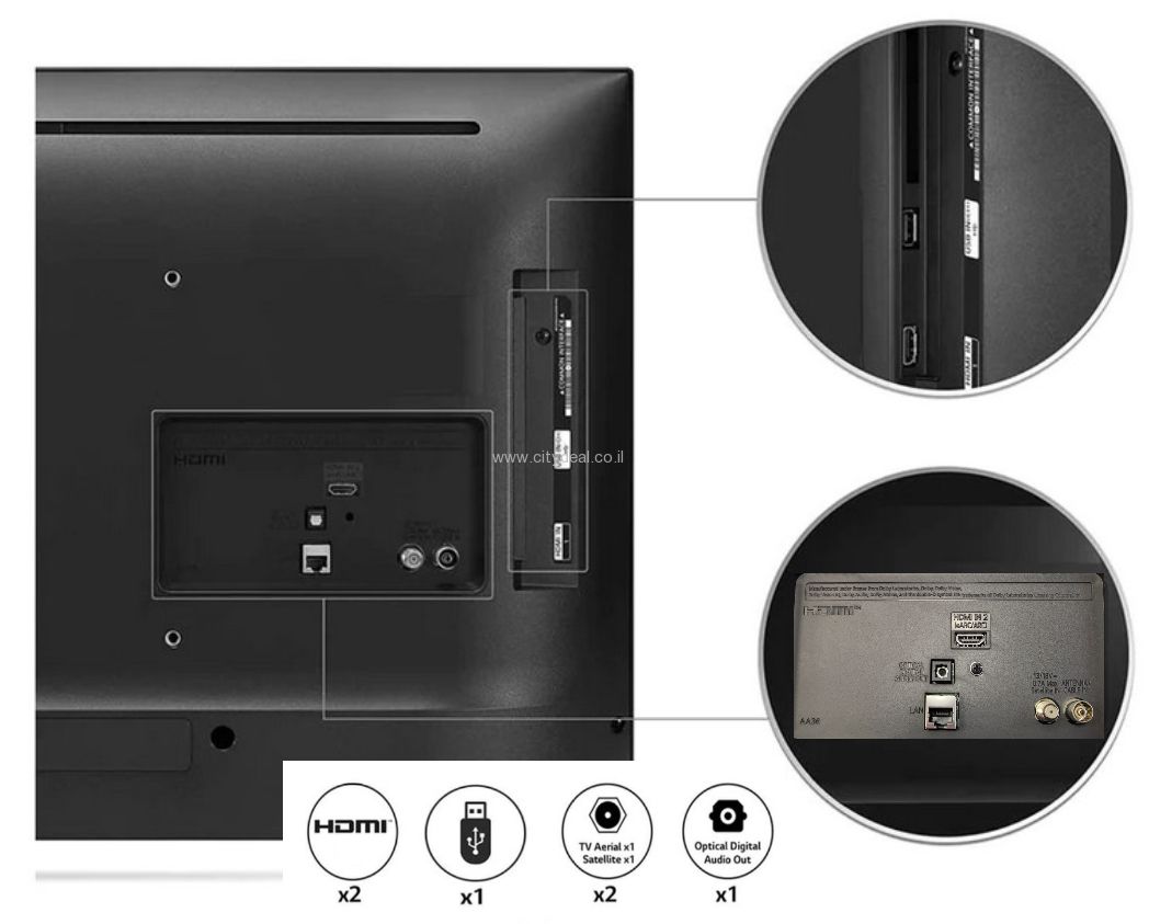 טלוויזיה LG 32LQ630B6LB HD Ready 32 אינטש | יבואן רשמי – תמונה 3