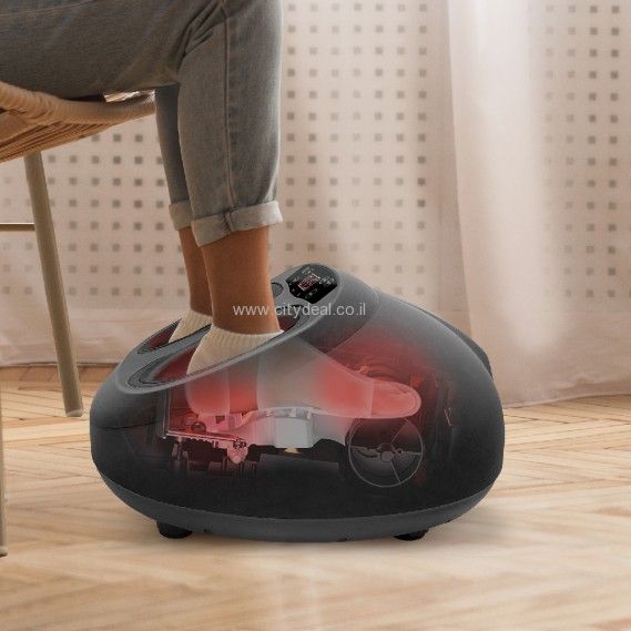 מכשיר עיסוי לכפות הרגליים בשיטת שיאצו Carbon דגם FOOT MASSAGE יבואן רשמי – תמונה 5