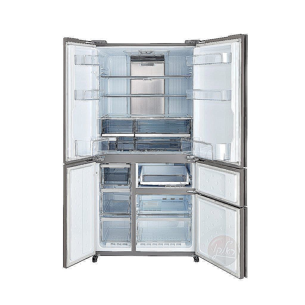 מקרר 5 דלתות Sharp SJ-9730BK – 661 ליטר מהדרין עם PLASMACLUSTER וחלל ענק ללא מחיצה | זכוכית שחורה | יבואן רשמי – תמונה 3