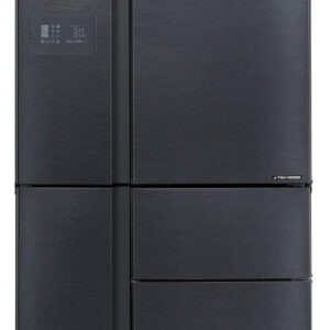 מקרר 5 דלתות Sharp SJ-9630 – ‏661 ליטר מהדרין עם PLASMACLUSTER וחלל ענק ללא מחיצה נירוסטה מושחרת | יבואן רשמי