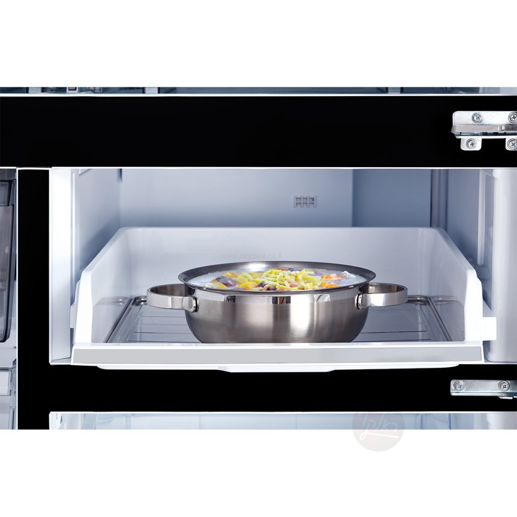 מקרר 5 דלתות Sharp SJ-9630 SL – 668 ליטר עם PLASMACLUSTER וחלל ענק ללא מחיצה התקן שבת מהדרין נירוסטה | יבואן רשמי – תמונה 5