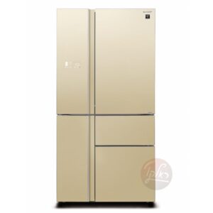 מקרר 5 דלתות Sharp SJ-R9730 – ‏661 ליטר מהדרין עם PLASMACLUSTER וחלל פנימי ללא מחיצה גימור שמפניה | יבואן רשמי