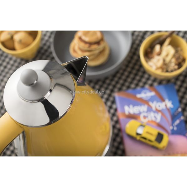 קומקום חשמלי DeLonghi דגם KBOC2001Y יבואן רשמי – תמונה 5
