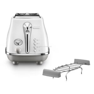 מצנם 2 פרוסות DeLonghi דגם CTOC2103W יבואן רשמי | משלוח מהיר