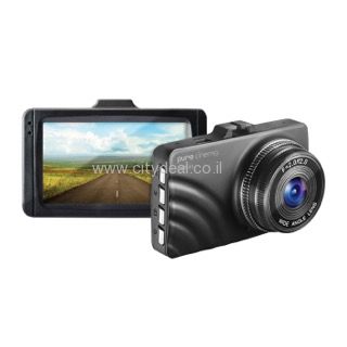 מצלמת דרך לרכב עם מסך צילום "3 PURE CINEMA דגם: DVR-41 | יבואן רשמי – תמונה 5