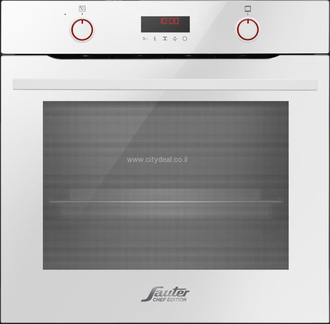 תנור אפייה בנוי Sauter Cuisine 7500W נפח 77 ליטר עם Soft Steam - יבואן רשמי | משלוח מהיר