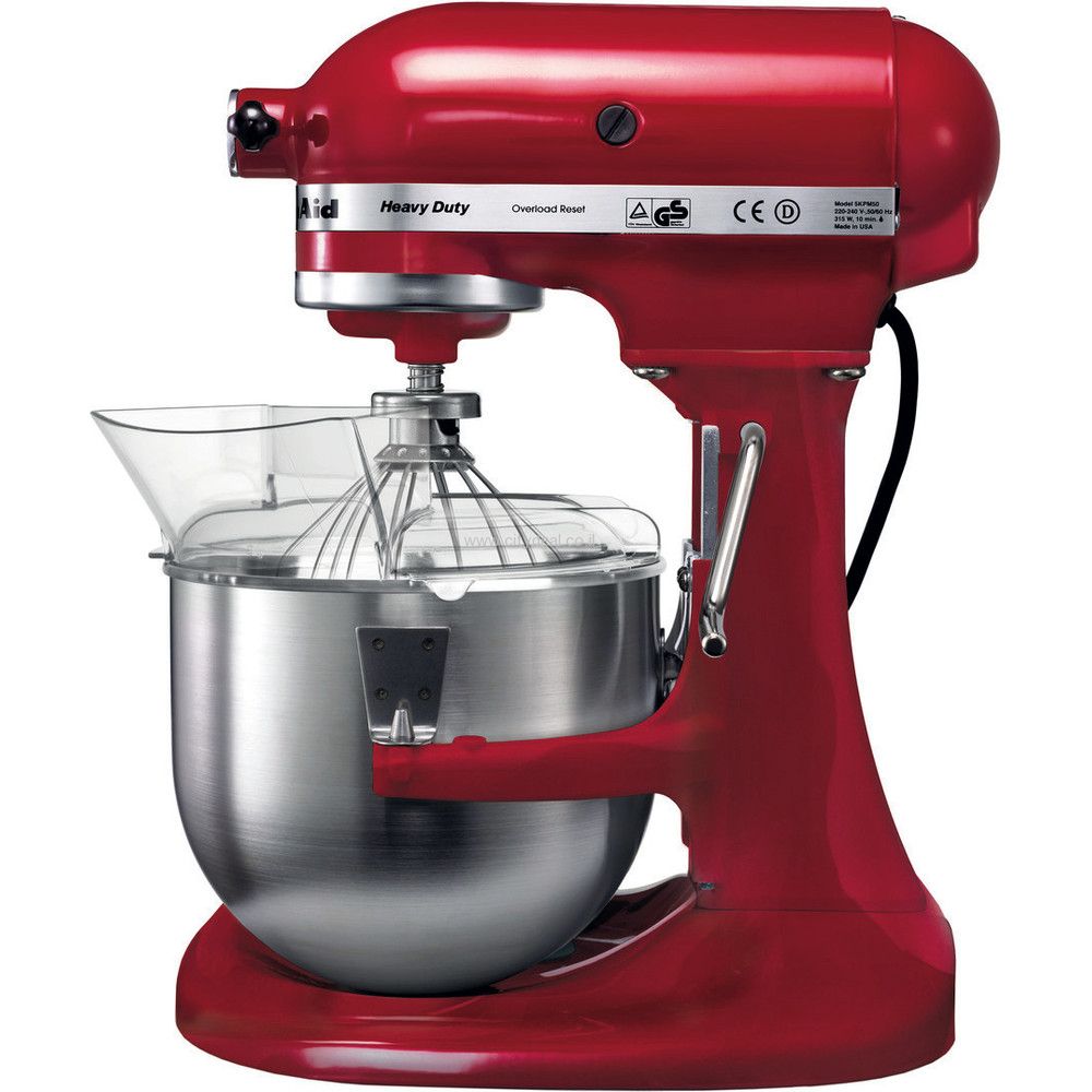 מיקסר מקצועי KitchenAid 5KPM5EER – קערה 4.8 ליטר עם הרמת קערה ועיצוב אייקוני | יבואן רשמי-משלוח מהיר – תמונה 2