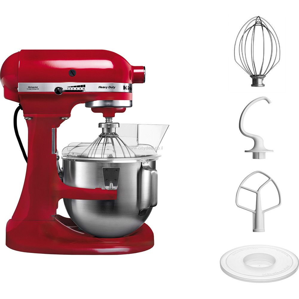 מיקסר מקצועי KitchenAid 5KPM5EER – קערה 4.8 ליטר עם הרמת קערה ועיצוב אייקוני | יבואן רשמי-משלוח מהיר – תמונה 4
