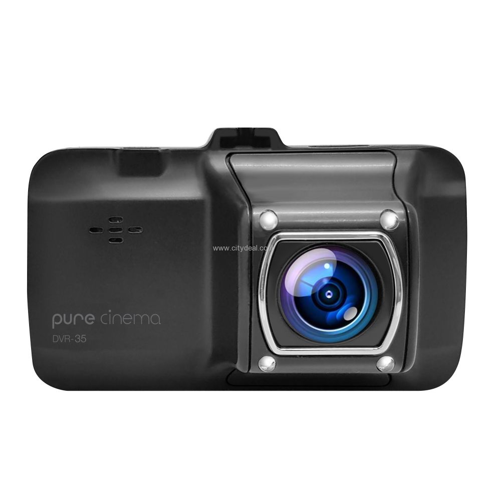 מצלמת דרך לרכב עם תאורת לילה Pure Cinema דגם DVR-35 יבואן רשמי – תמונה 5