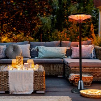 פטריית חימום חשמלית הלוגן 3000W שחור SIRIUSLIVING יבואן רשמי – תמונה 7