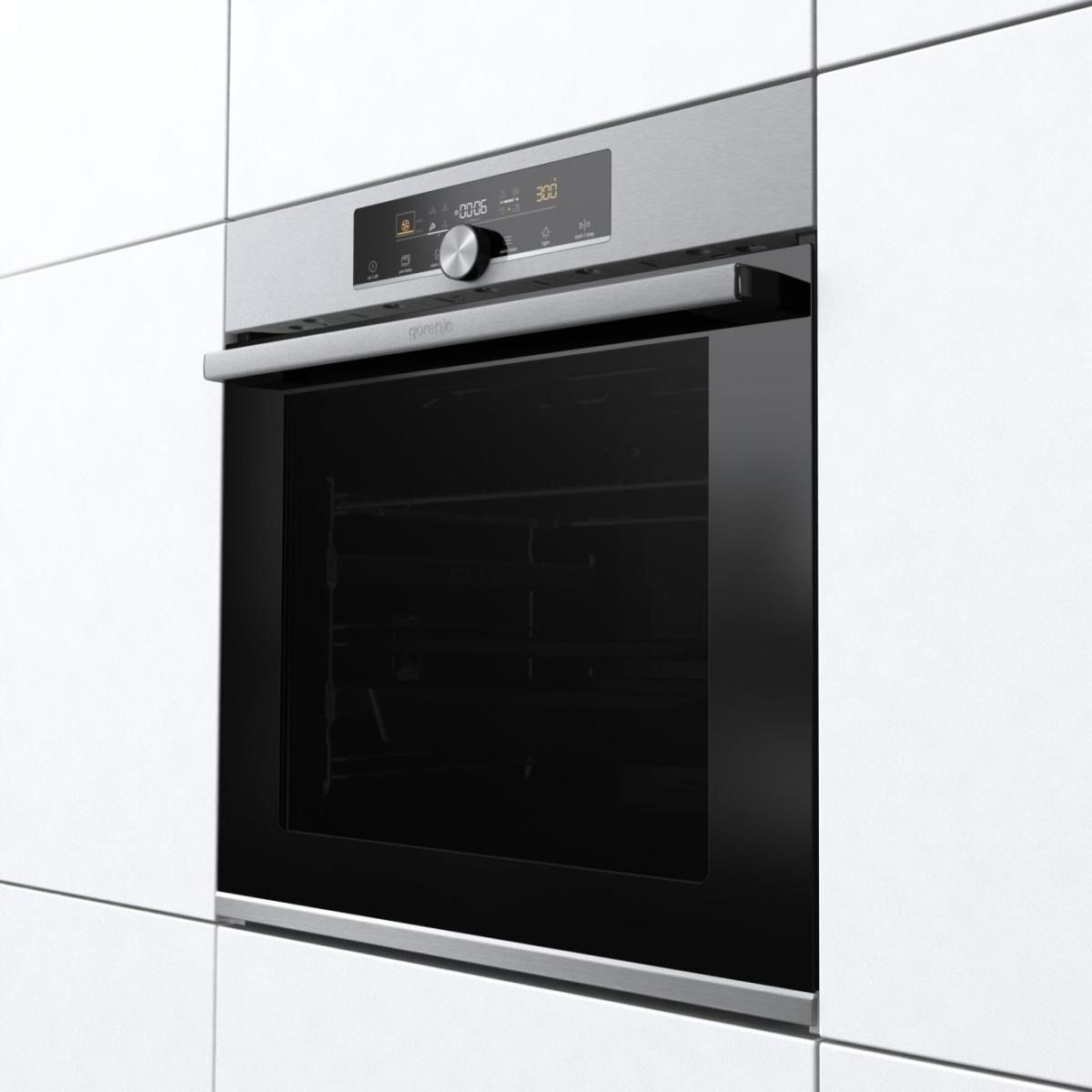 תנור בנוי Gorenje BOS6747A01X AirFry גורניה 77 ליטר ברוחב 60 ס"מ עם מצב שבת – תמונה 9