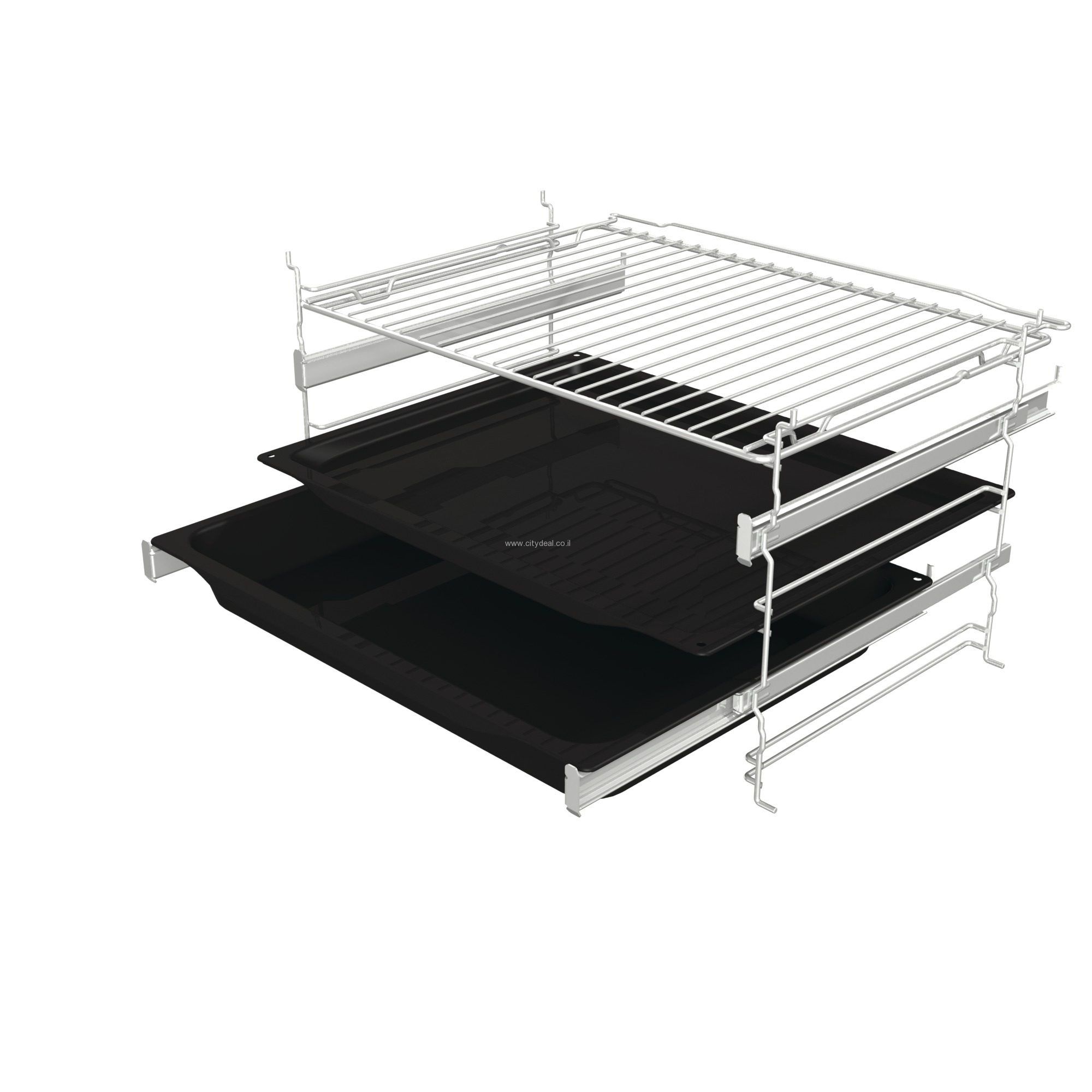 תנור בנוי Gorenje BOS6747A01X AirFry גורניה 77 ליטר ברוחב 60 ס"מ עם מצב שבת