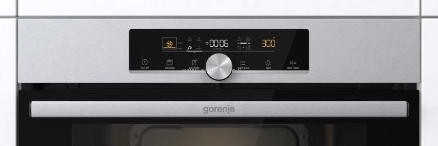 תנור בנוי Gorenje BOS6747A01X AirFry גורניה 77 ליטר ברוחב 60 ס"מ עם מצב שבת – תמונה 3