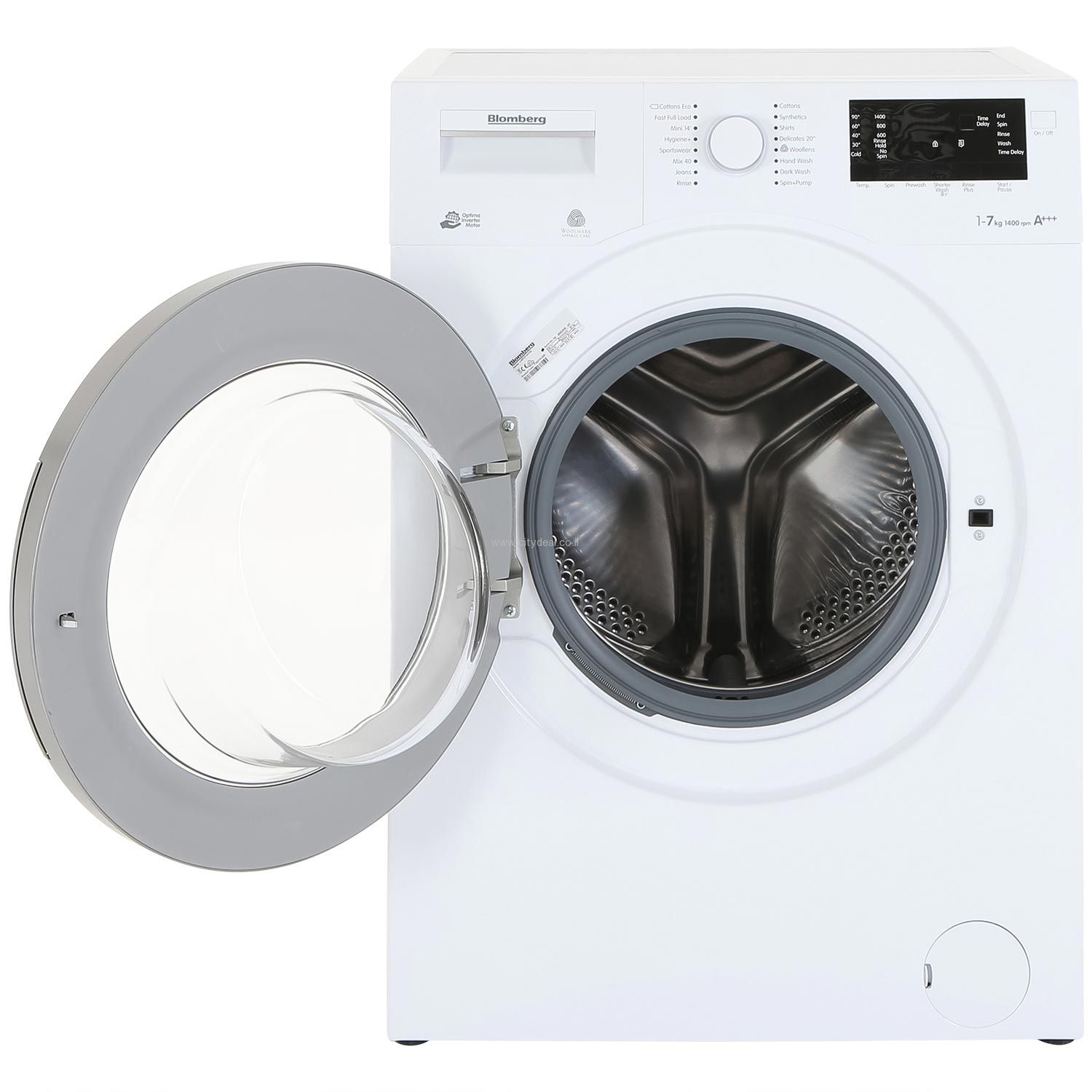 מכונת כביסה 8 ק״ג Blomberg LWF384410W יבואן רשמי – תמונה 2