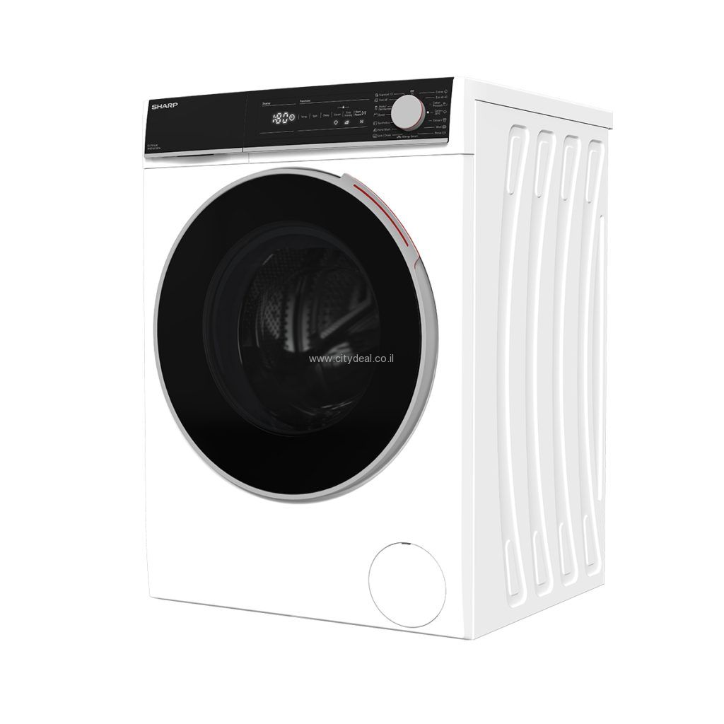 מכונת כביסה 10 ק״ג SHARP ES-F014LW יבואן רשמי – תמונה 6