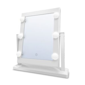מראת איפור ניידת גדולה עם תאורת LED דגם:HH097 | יבואן רשמי !