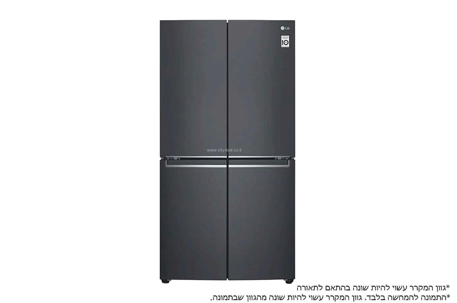 מקרר מקפיא תחתון LG GR-B718MB יבואן רשמי