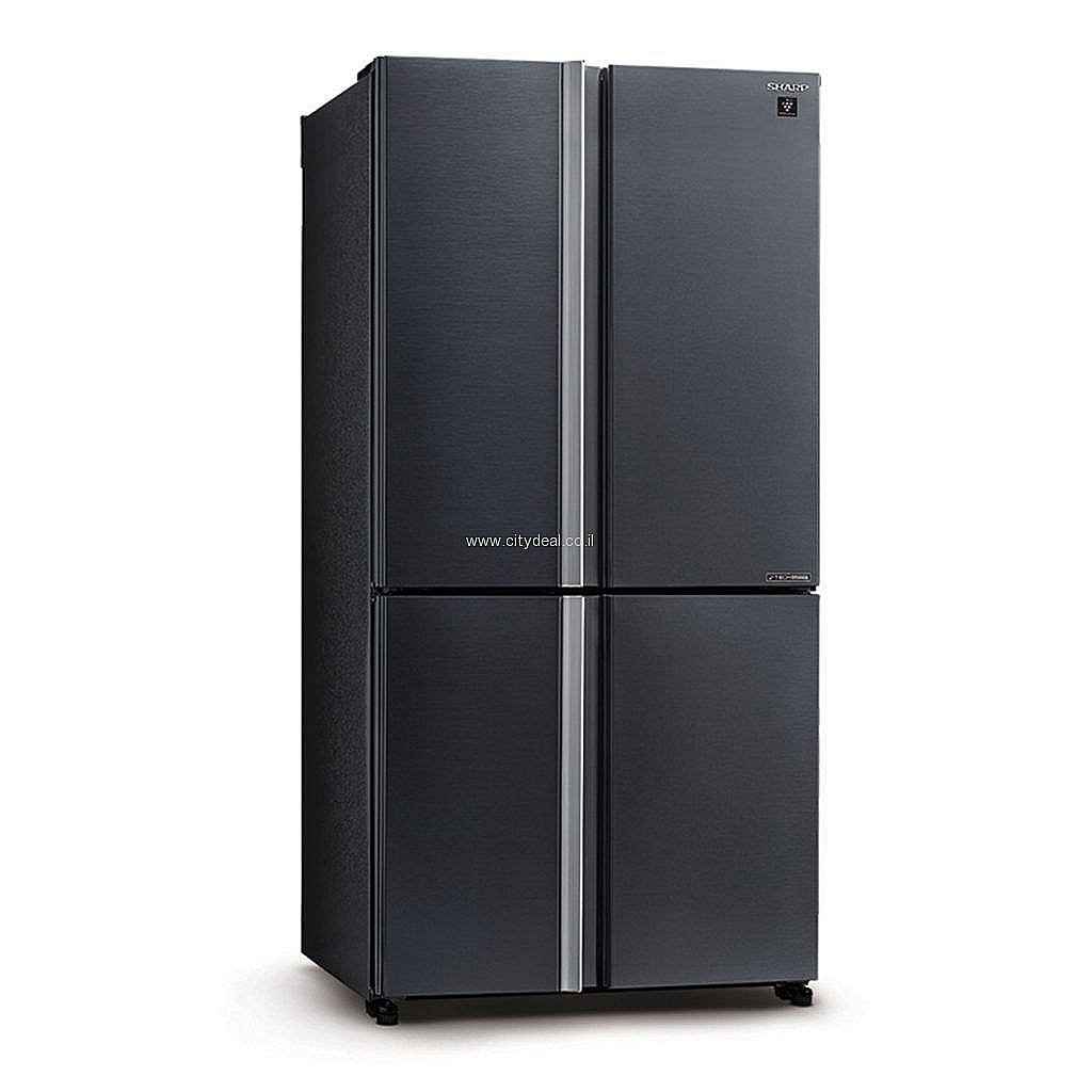 מקרר 4 דלתות מקפיא תחתון Sharp SJ-8950W שארפ 578 ליטר אינוורטר No Frost לבן עם פיקוד שבת - יבואן רשמי – תמונה 3