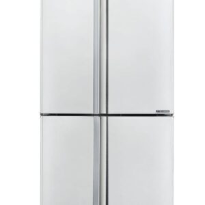 מקרר 4 דלתות מקפיא תחתון Sharp SJ-8950W שארפ 578 ליטר אינוורטר No Frost לבן עם פיקוד שבת - יבואן רשמי