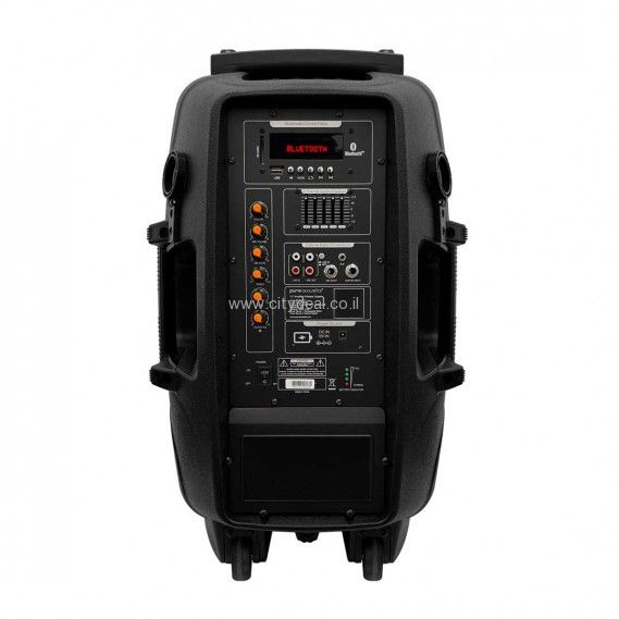 בידוריות קריוקי ניידת 15״ Pure Acoustics דגם PMW-3015 יבואן רשמי – תמונה 5