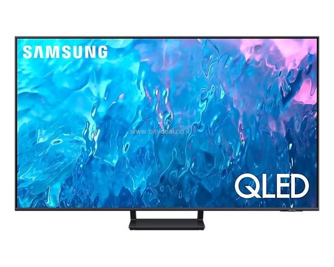 טלוויזיה חכמה 55 אינטש SAMSUNG QLED דגם QE55Q70C | סמליין | עודפים