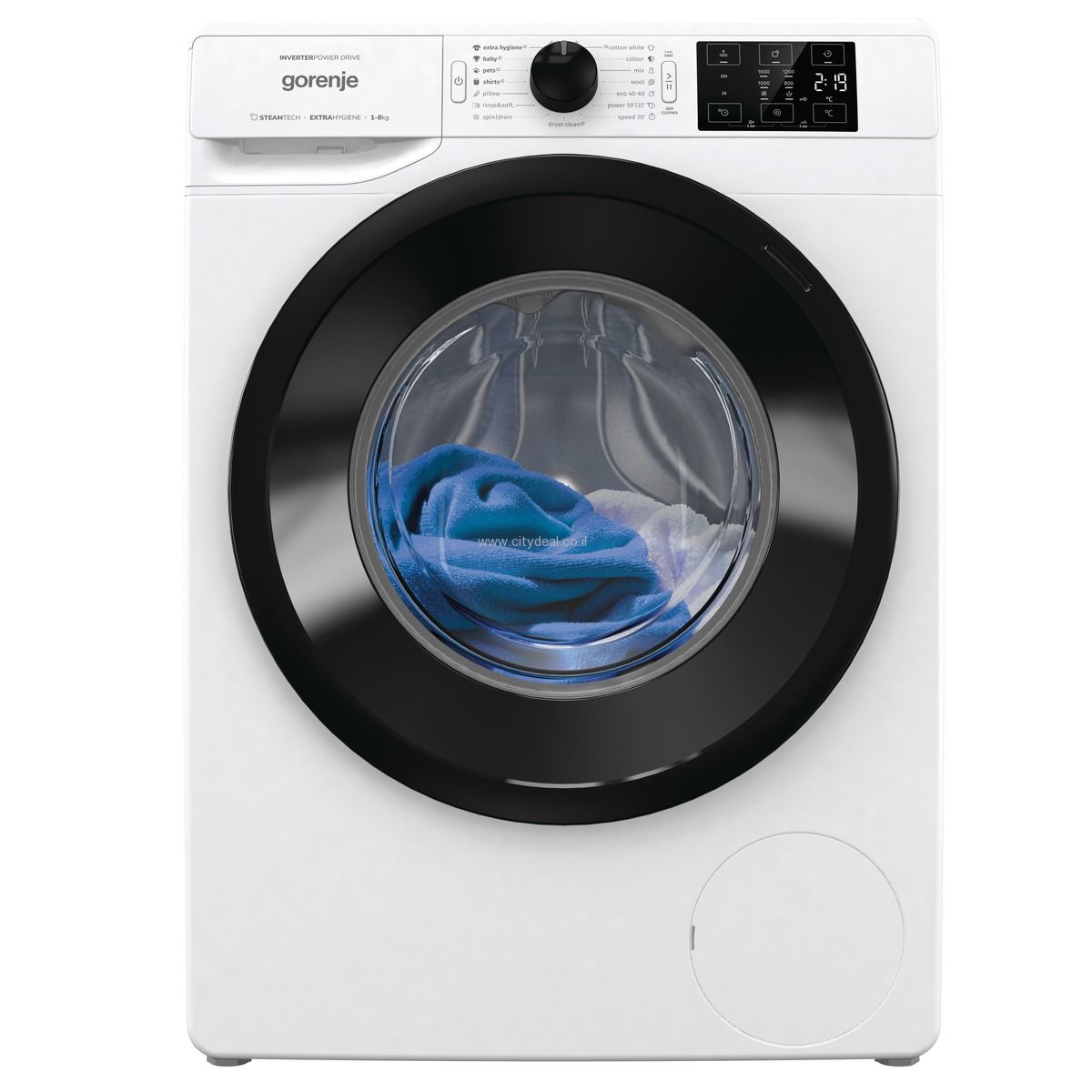 מכונת כביסה Gorenje WNEI86BS 8 ק"ג