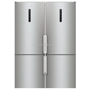 מקרר מקפיא תחתון NRC6193SXL5 כפול Gorenje