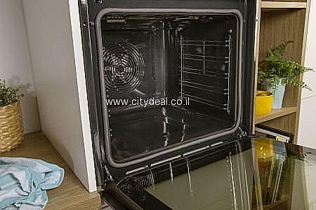 תנור אפייה בנוי פירוליטי 77 ל׳ Gorenje BPS6737E14BG | 360° MultiFlow | זכוכית שחורה – תמונה 8