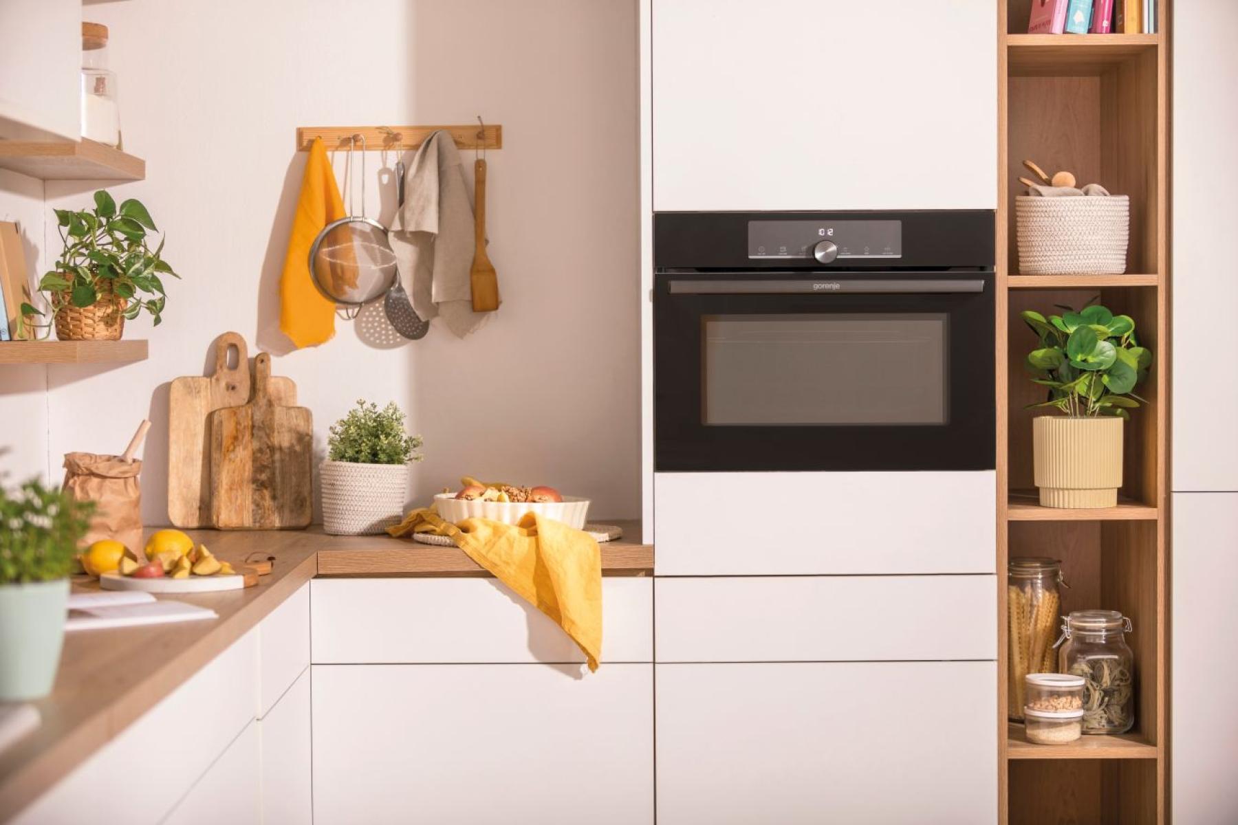 GORENJE BCM4547A10BG: תנור בנוי משולב מיקרוגל 45 ס״מ – תמונה 7