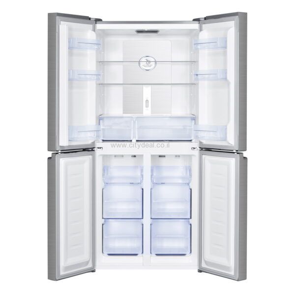 מקרר 4 דלתות Haier HRF4494FSS – בנפח 472 ליטר בגימור נירוסטה | יבואן רשמי – תמונה 2