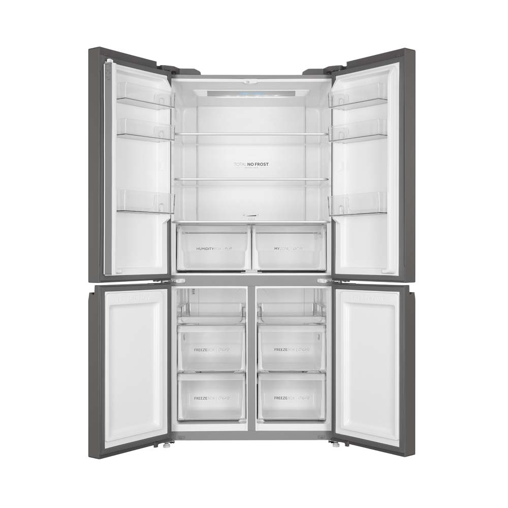 מקרר 4 דלתות מקפיא תחתון Haier HRF7100FSS יבואן רשמי – תמונה 2