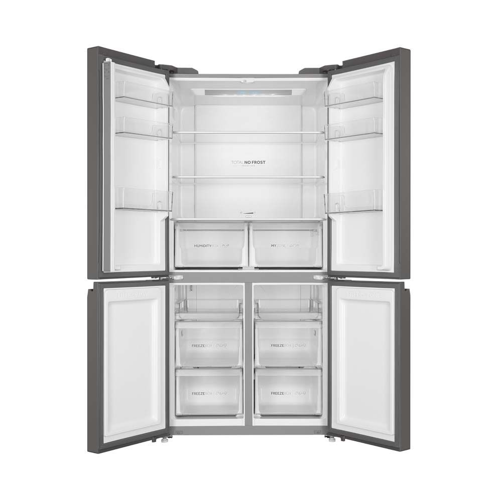 מקרר 4 דלתות מקפיא תחתון Haier HRF7100FW יבואן רשמי – תמונה 2