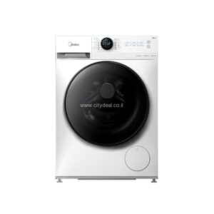 מכונת כביסה פתח קדמי 8 ק"ג 1400 סל"ד Midea MFL80-U1403B יבואן רשמי