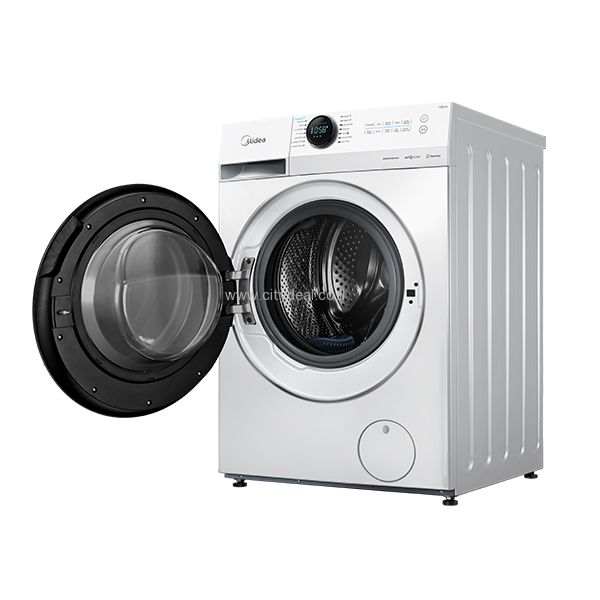 מכונת כביסה פתח קדמי 8 ק"ג 1400 סל"ד Midea MFL80-U1403B יבואן רשמי – תמונה 2