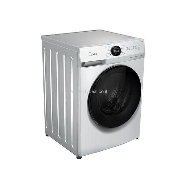 מכונת כביסה פתח קדמי 8 ק"ג 1400 סל"ד Midea MFL80-U1403B יבואן רשמי – תמונה 4