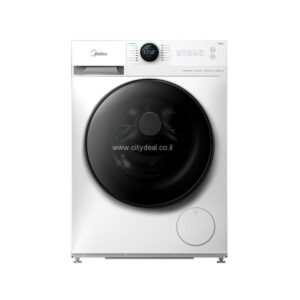 מכונת כביסה 10 ק״ג Midea MF200W100W עם WiFi, אדים ומנוע אינוורטר | יבואן רשמי