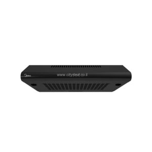 קולט אדים Midea 60F49-B – רוחב 60 ס״מ שחור עם יניקה 380 מק״ש | יבואן רשמי