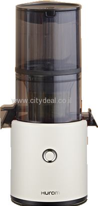Hurom H300E מסחטת מיצים בכבישה קרה איטית לפירות וירקות שלמים 2 ליטר צבע לבן | יבואן רשמי-משלוח מהיר