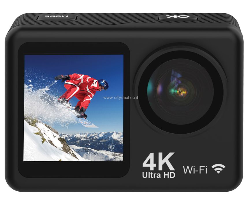 מצלמת אקסטרים 4K דגם DVX-1080 מבית PURE CINEMA יבואן רשמי – תמונה 5
